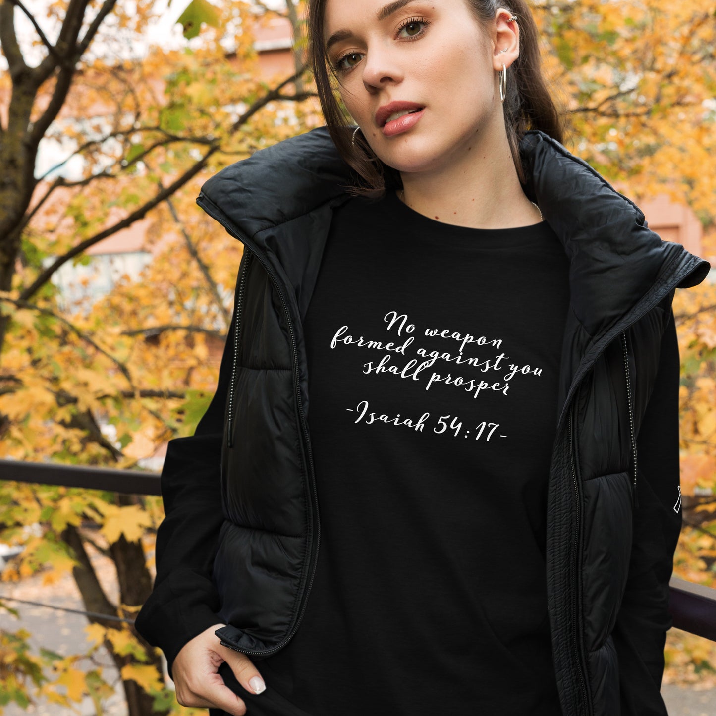 No Weapon Formed Unisex Long Sleeve Tee