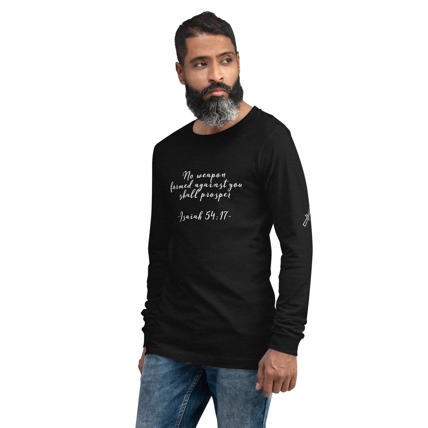 No Weapon Formed Unisex Long Sleeve Tee
