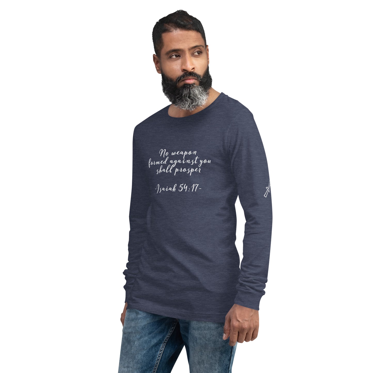 No Weapon Formed Unisex Long Sleeve Tee