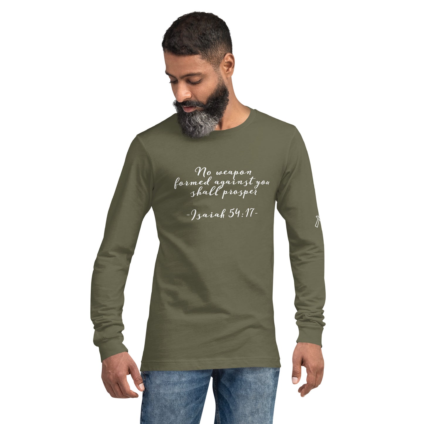 No Weapon Formed Unisex Long Sleeve Tee