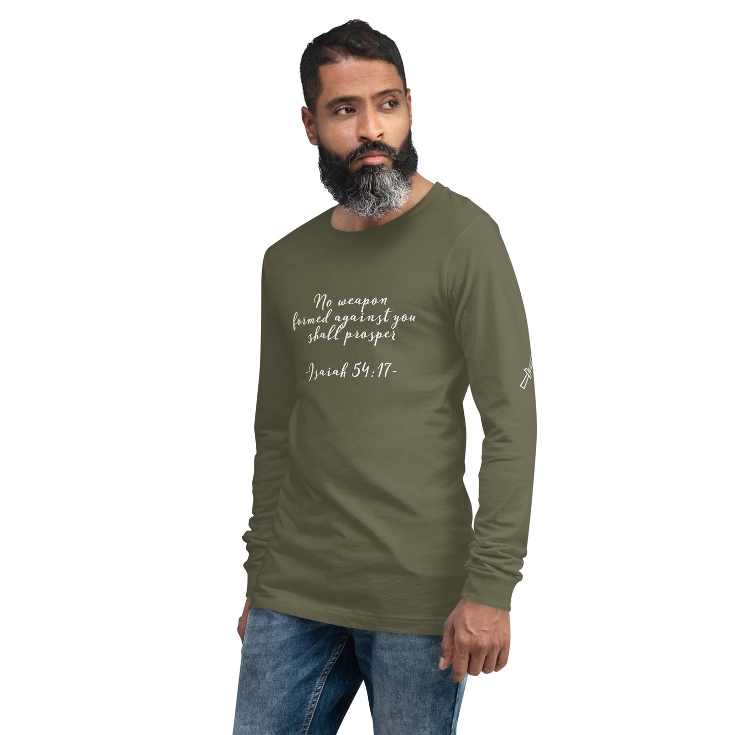No Weapon Formed Unisex Long Sleeve Tee