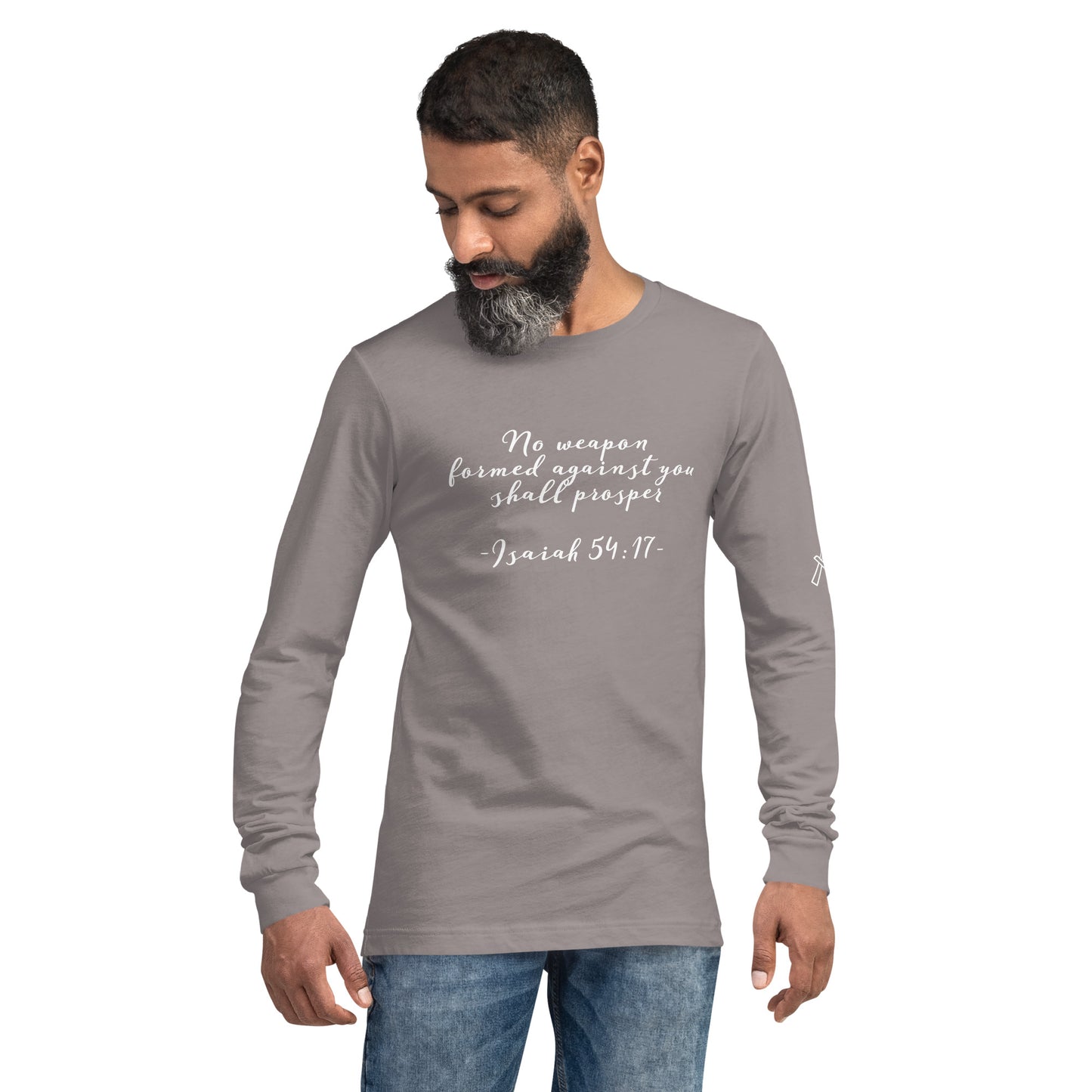 No Weapon Formed Unisex Long Sleeve Tee