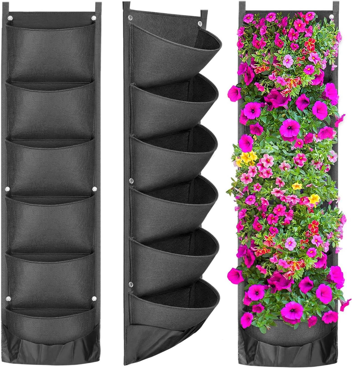 Vertical Hanging Garden Flower Pots Indoor Outdoor