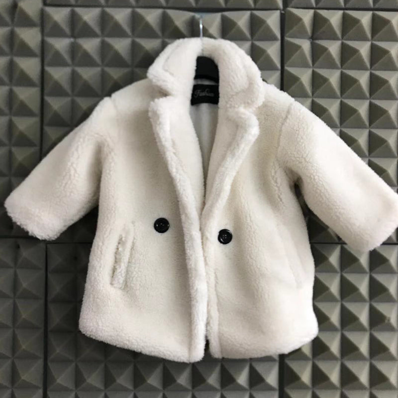 Kids Autumn And Winter Furry Coat